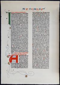 1454 Gutenberg repro Bible